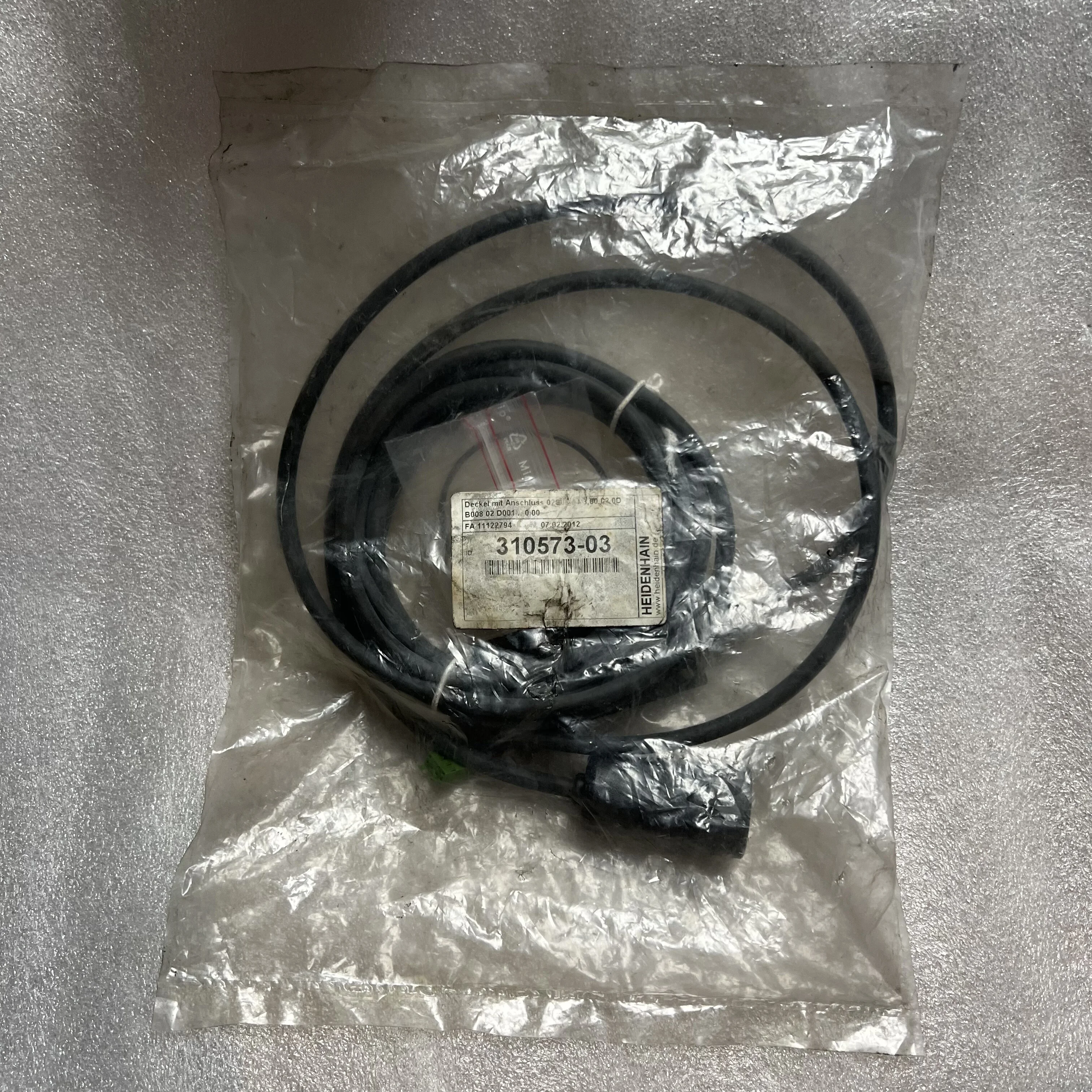 

HEIDENHAIN Copper Cable Line 310573-03 Model B008 02 D001 IP67 Rated PVC Insulated 220V 1.5m Length