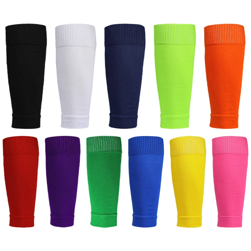 Shin Guards de compressão para futebol Protetor de perna de futebol Mangas de panturrilha Protetor de coxa esportivo, Homens e crianças, Meninos e