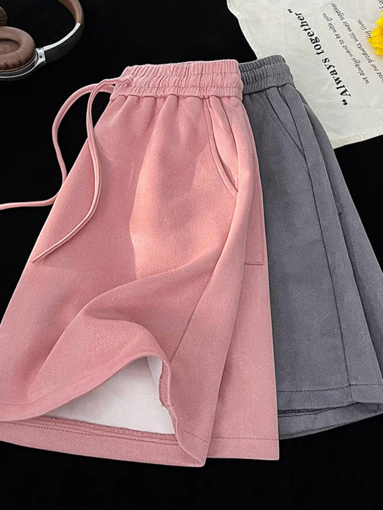 

American Sle Men's Summer Thin Qui Dry Breathable Casual Loose Straight Leg Five-Quarter Pants Faionable Leisure orts