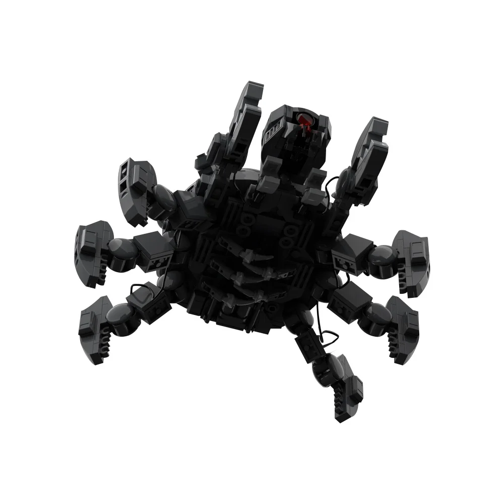 MOC Space Movies Mandoeds Spiders Tanks Building Blocks Model Dwarf Spiders Robot Bricks DIY Assembled Toy Kids Birthday Gift