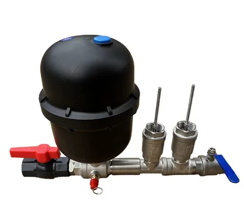 Stainless Steel Hydraulic Ram Pump No‑Electricity Automatic Water Lifting  for Rural Mountain Farm Irrigation & Drinking Water