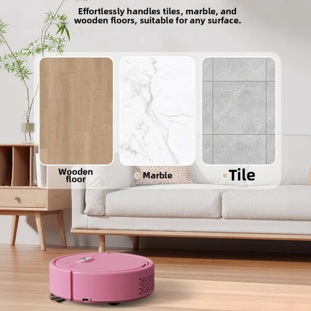 Home Cleaning 3 In 1 Robot Vacuum Multi-function Cleaning Robot Robot Vacuum 16*16*5cm Auto Spot Edge Cleaning