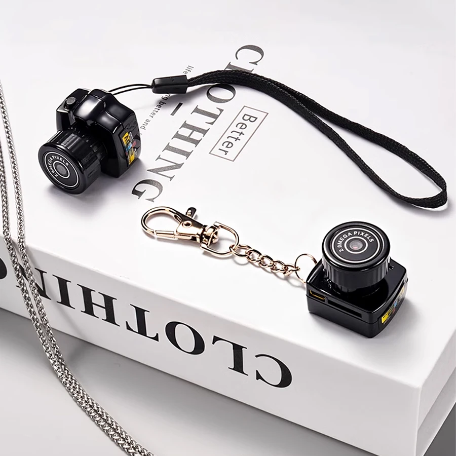 

Mini Camera Keychain Can Take Photos Camera Key Chain Bag Charms Keyring Doll Lanyard Trinkets Party Gifts Children Bag Key Ring