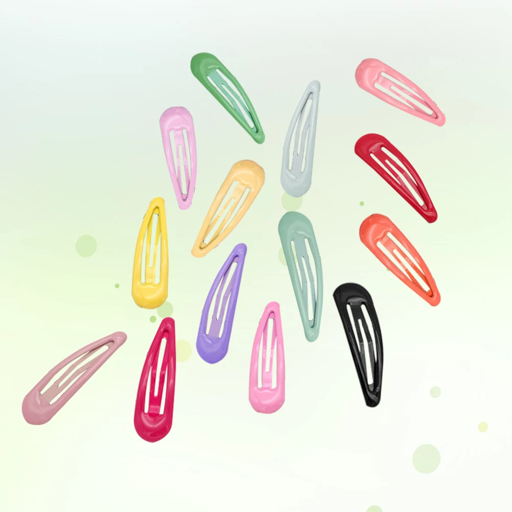 

40pcs Colorful Hairpins Assorted Candy Colors Women Barrettes Girls Hair Clips Strong Grip Wedding Party Daily for Girls
