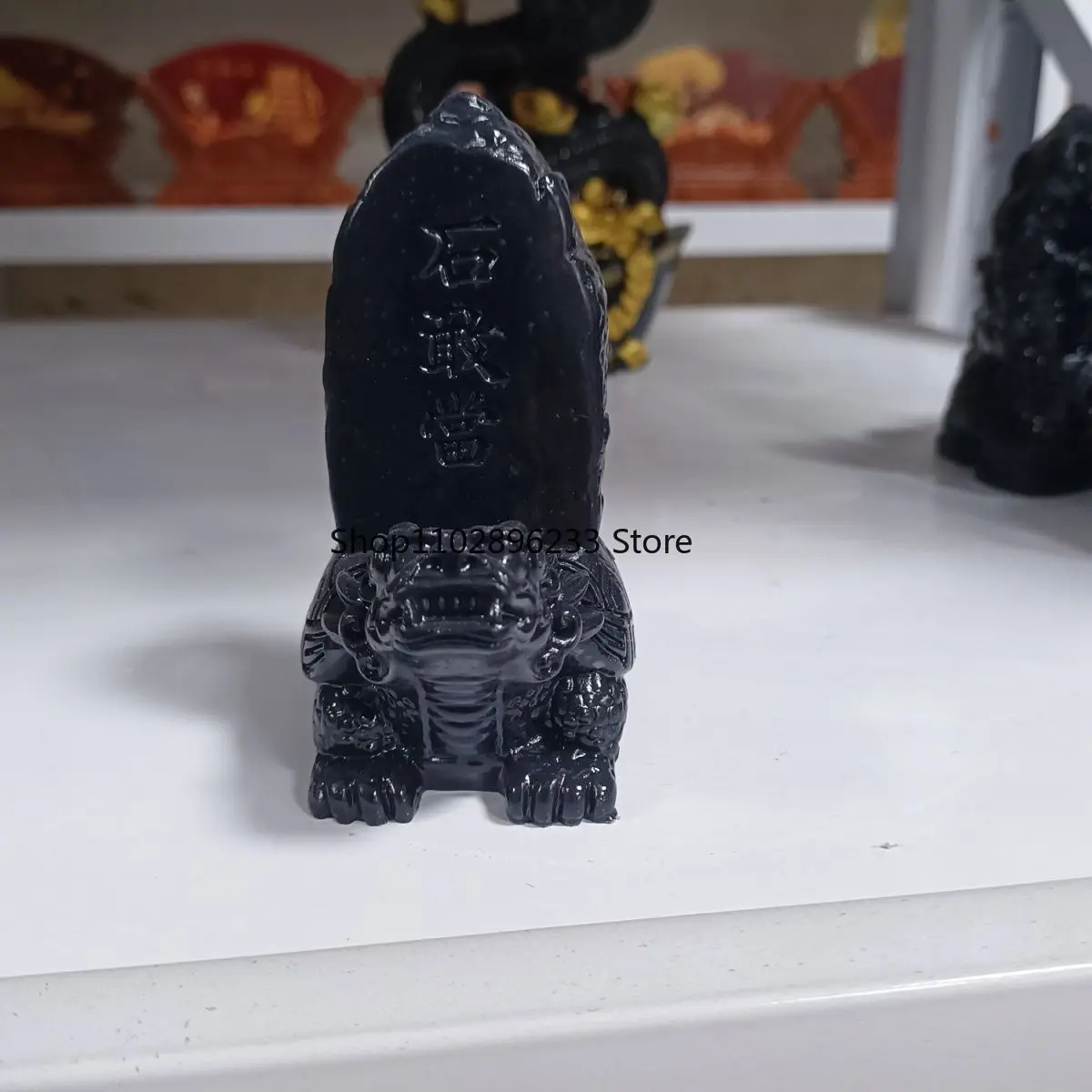 Киноварь, ретро, фортуна, старинный дракон, черепаха, Тайшан, действие для дома, властная верблюжья памятница, фэн-шуй, молитвенный город, дом