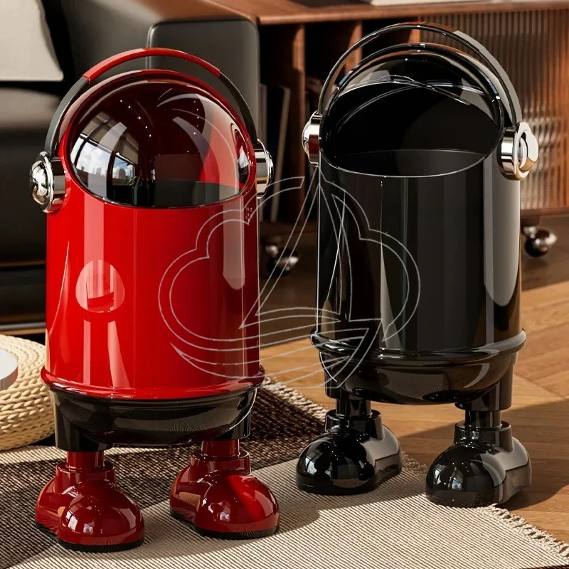 Touchless Sensor Trash Can, Stainless Steel Large Capacity Garbage Bin, Smart Waste Container for Kitchen Bathroom Home
