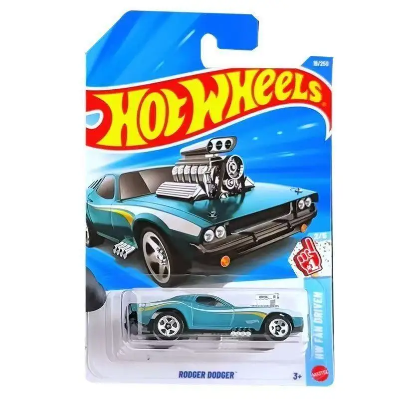 

Hot Wheels Cars 2026 A Rodger Dodger Светло-голубая металлическая литая модель игрушечного транспортного средства