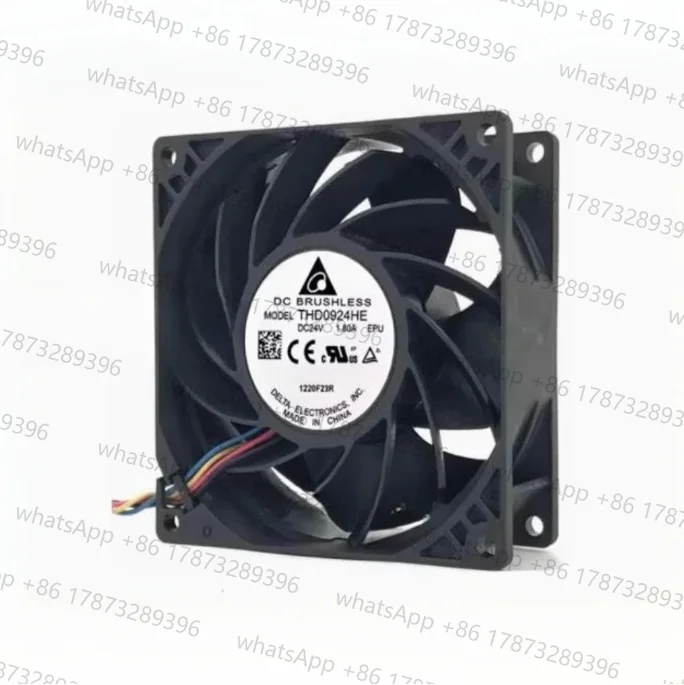 THD0924HE High Speed Inverter Violent Server Cooling Fan DC24V 9CM 9238 1.80A 92X92X38mm New Original