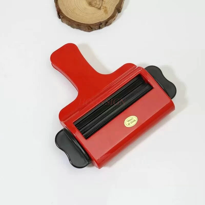 อุปกรณ์บีบ 1 ชิ้น อุปกรณ์บีบครีมย้อมผม สำหรับร้านทำผม ด้ามจับพิเศษ อุปกรณ์บีบพลาสติก