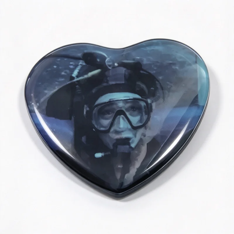 WhaleFall Fan Must-Have!Heart Pin Set Inspired by Jay GarDiner & AuStin Abrams - Matching Pair Gift