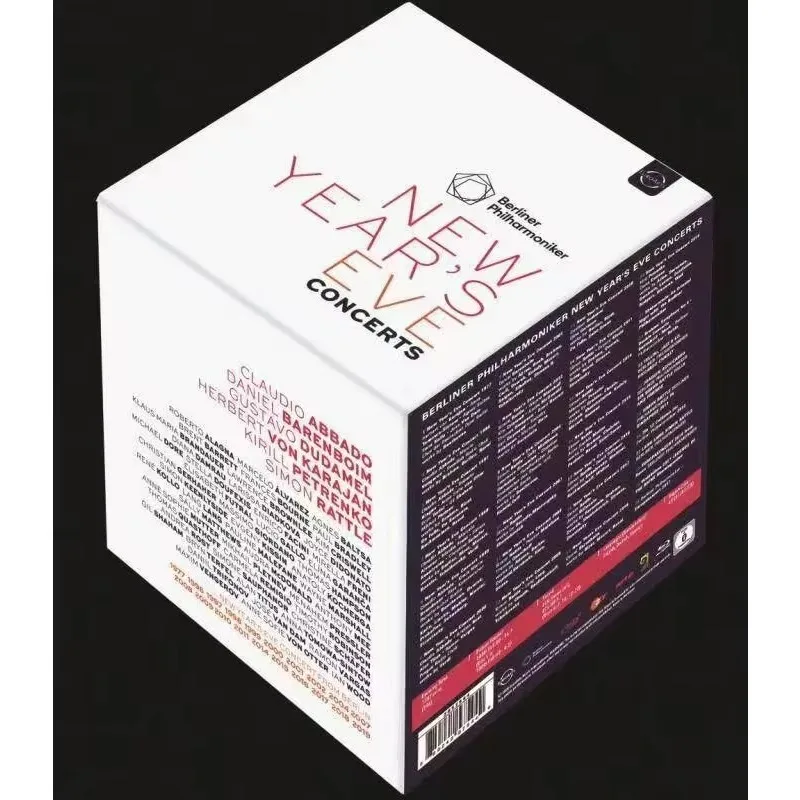 

New BD Blu-ray High-Definition Berlin Philharmonic Centenary Edition Vol 1–30 30-Disc Set Original Soundtrack