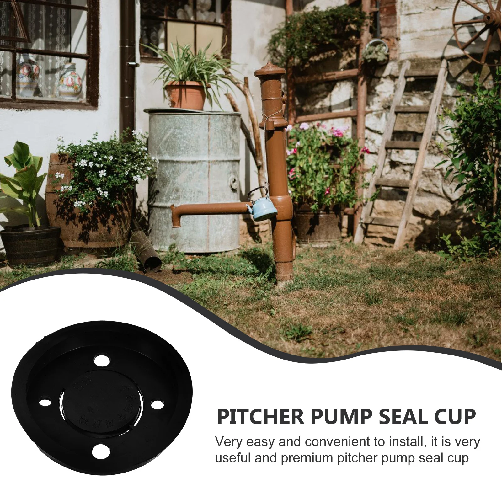 

10Pcs Universal Pitcher Pump Seal Cup Replacement Cup for Water Pump Portable Drive Supplies Drive Accessories