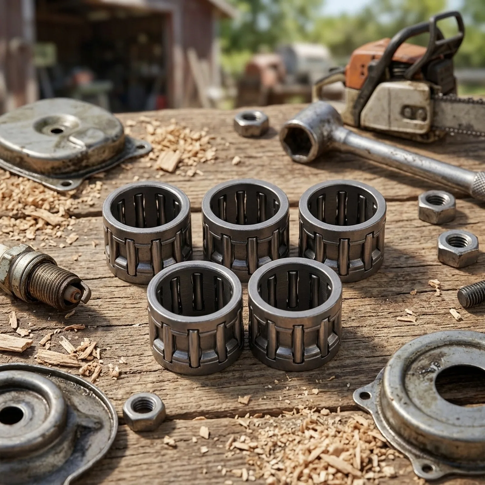 Clutch Drum Sprocket Bearing Power Engine Tools For MS261 MS271 MS311 MS391 MS171 MS181 MS211 for chainsaw Replacement Parts