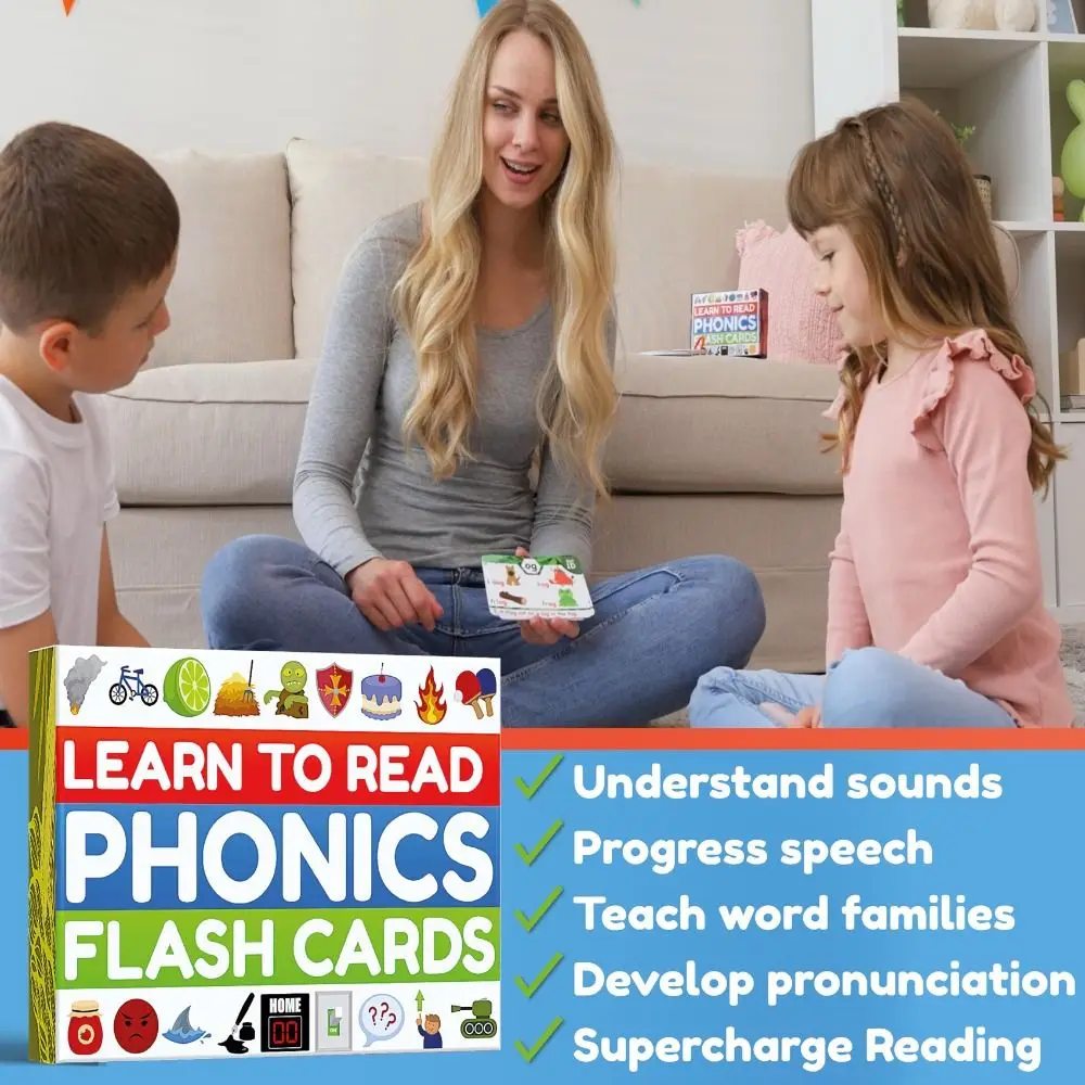 Obrázek 6: Digraphs phonics blesk karet časně čtení phonics blesk karet dětské vzdělávací gramotnost karet vzdělávací karet