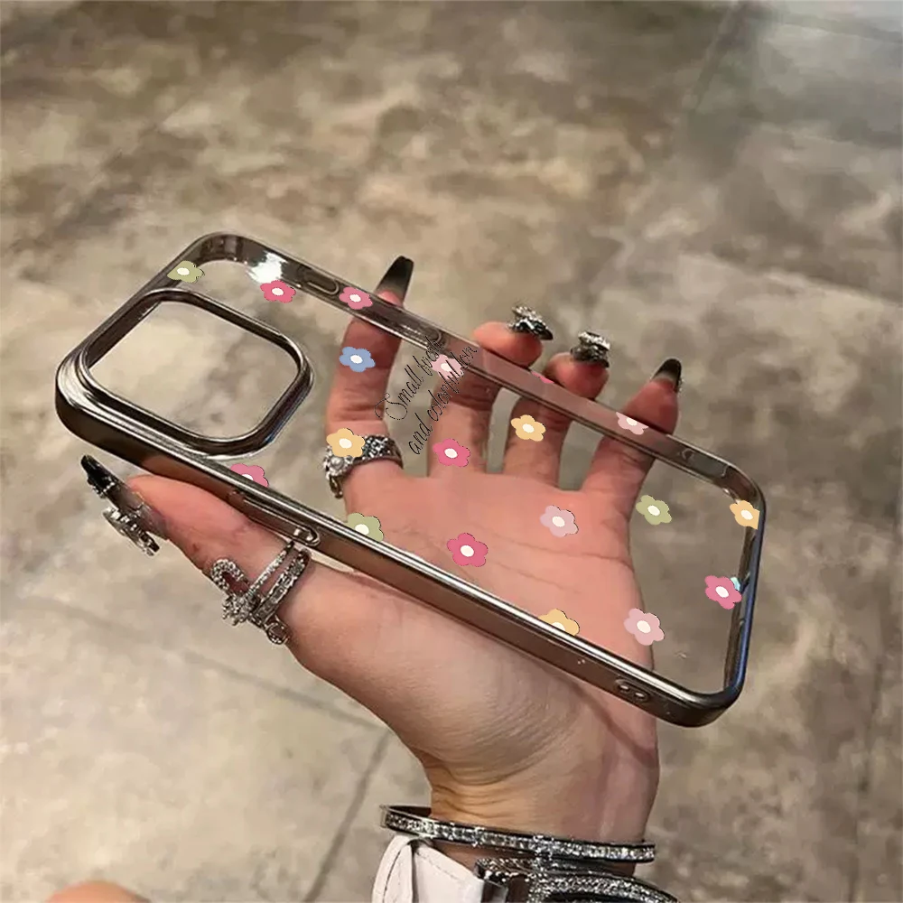Tulpenblumen-Design Luxus-Handyhülle für iPhone 16 17 15 14 13 12 11 Pro Max Plus 15 XR XS Hüllen Transparent Stoßfest Coque – Detail 12