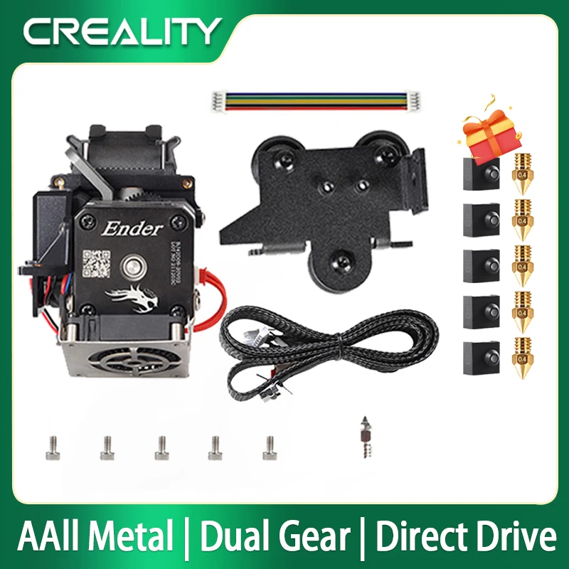 Creality Official Sprite Extruder Pro Kit for Ender 3/Ender-3 V2/Ender-3 Pro/Ender-3 MAX 3D Printer Parts Support BL/CR Touch