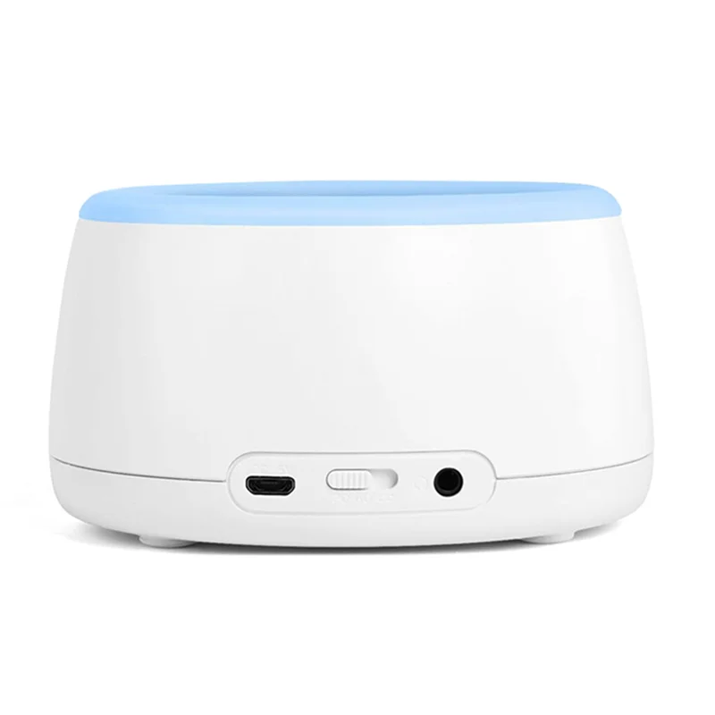 B03B-White Macchina per il rumore Altoparlante compatibile con Bluetooth Altoparlante con temporizzazione ricaricabile per il sonno del bambino adulto