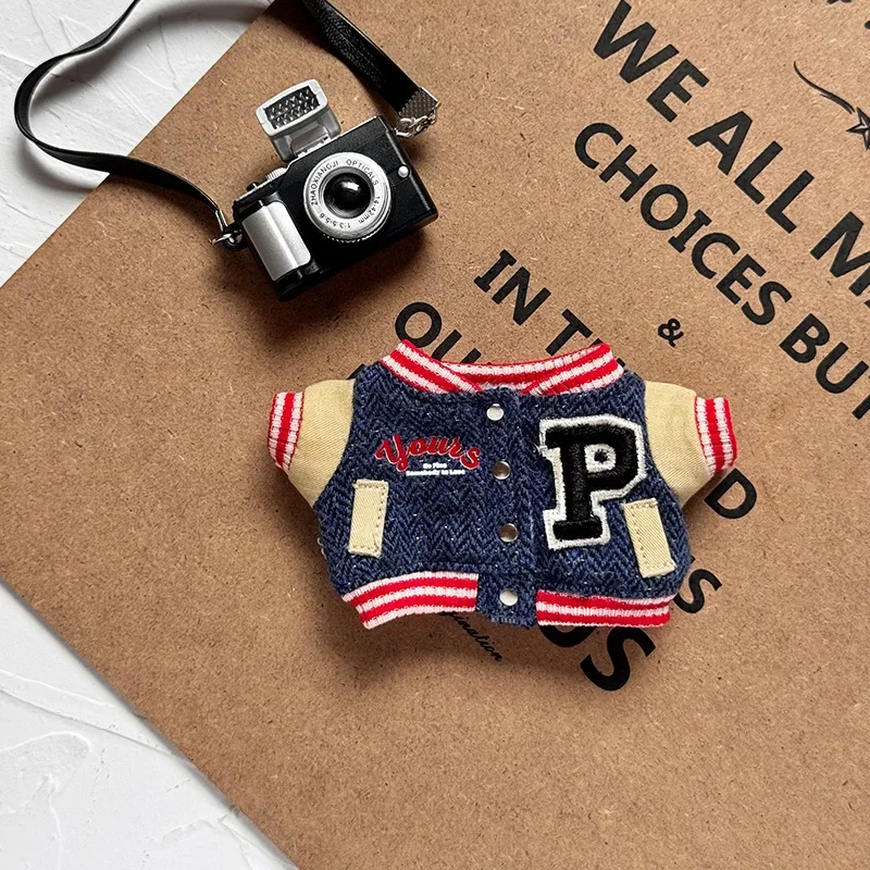 Pour labubu ensemble de vêtements uniforme de Baseball américain ensemble de vêtements faits à la main poupées exquises accessoires de décoration Ropa Labubu3.0
