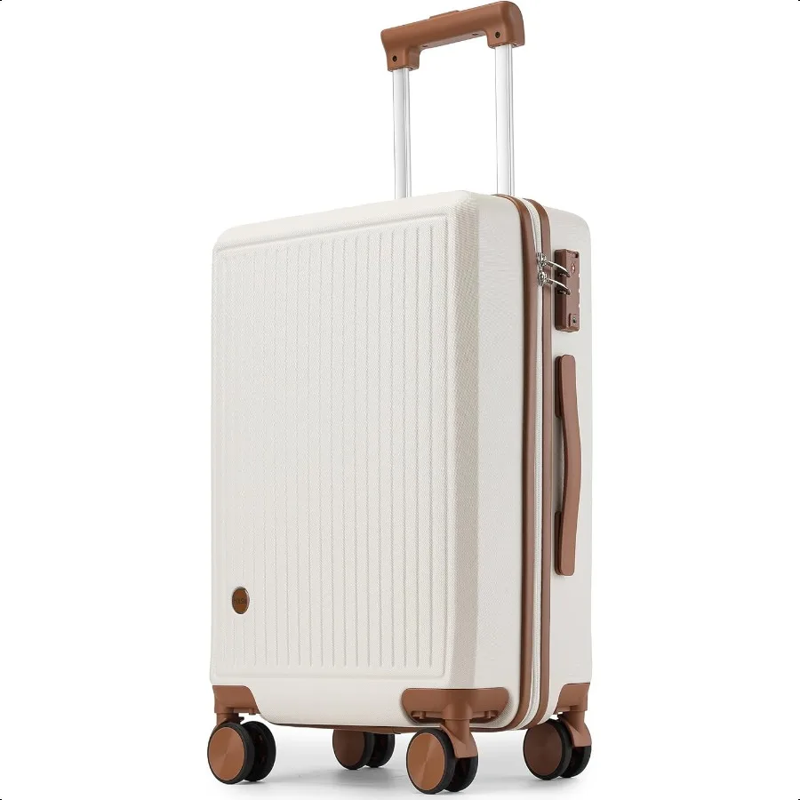 

Carry on Lage Spinner Wheels 22x14x9 Hardside Lage White 20Inch