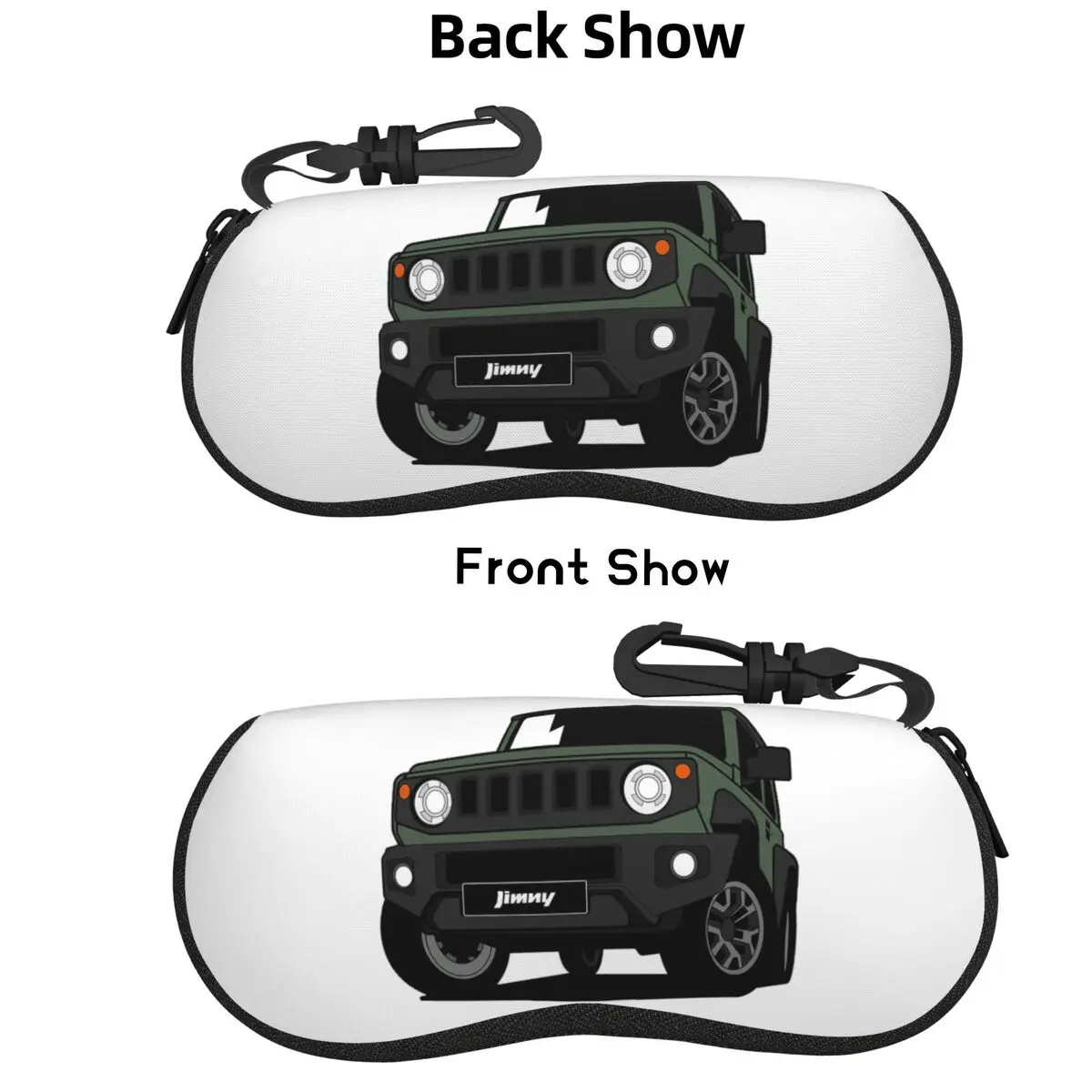 

Зеленый чехол для очков Jimny Shell, защитная коробка для солнцезащитных очков для женщин и мужчин, мягкая сумка для очков