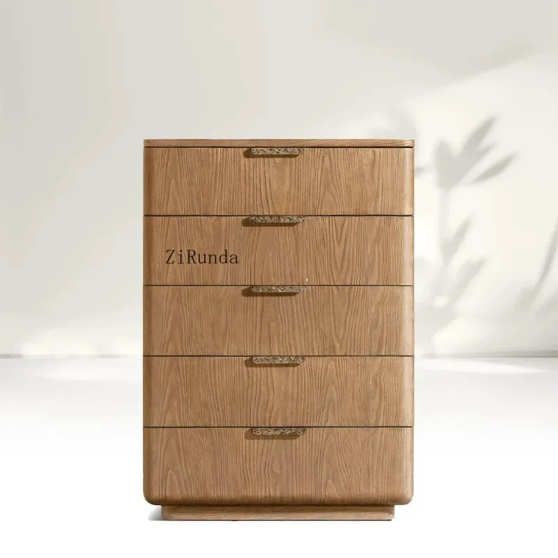 R Classic Five Drawer Dresser Locker Suitable for Bedroom Use