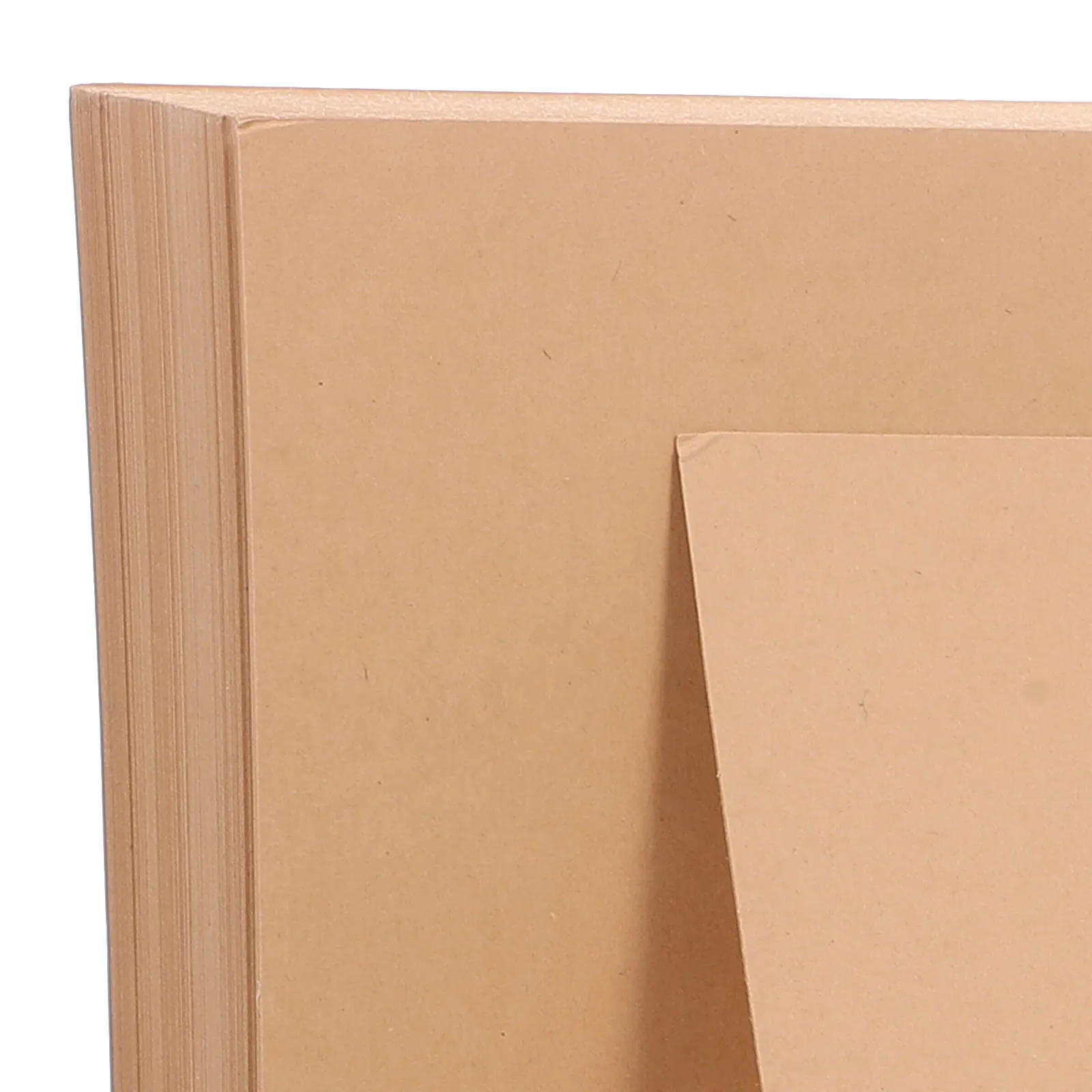 100 ورقة من ورق الكرافت البني بطاقات 240 جرام بطاقات سميكة لدعوات أعياد الميلاد وحفلات الزفاف بطاقات مصنوعة يدويًا وحرف القصاصات