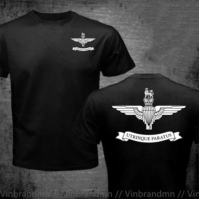 British Army Para T-Shirt UK Military Army Logo Of the Parachute Regiment Paratrooper Airborne T Shirt Men Plus Size S-6XL Shirt