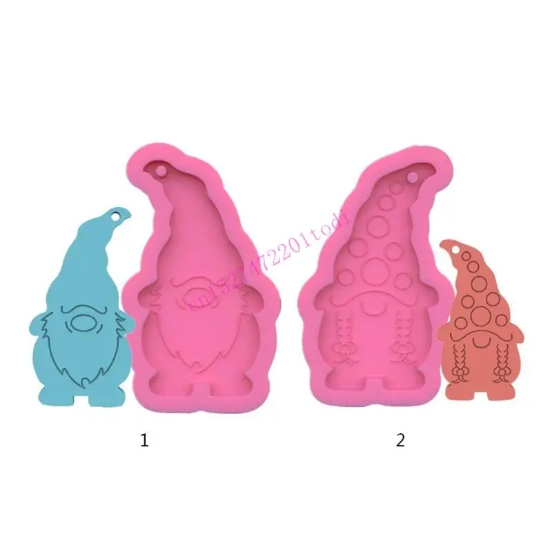 

Долговечная силиконовая форма для гномов, формы для подвесных подвесок, формы для ювелирных изделий ручной работы, для легкого в