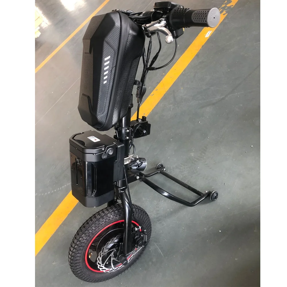 Newest 36v 350w Suspension Fork  Electric Wheelchair Handcycle with 11.6ah Battery