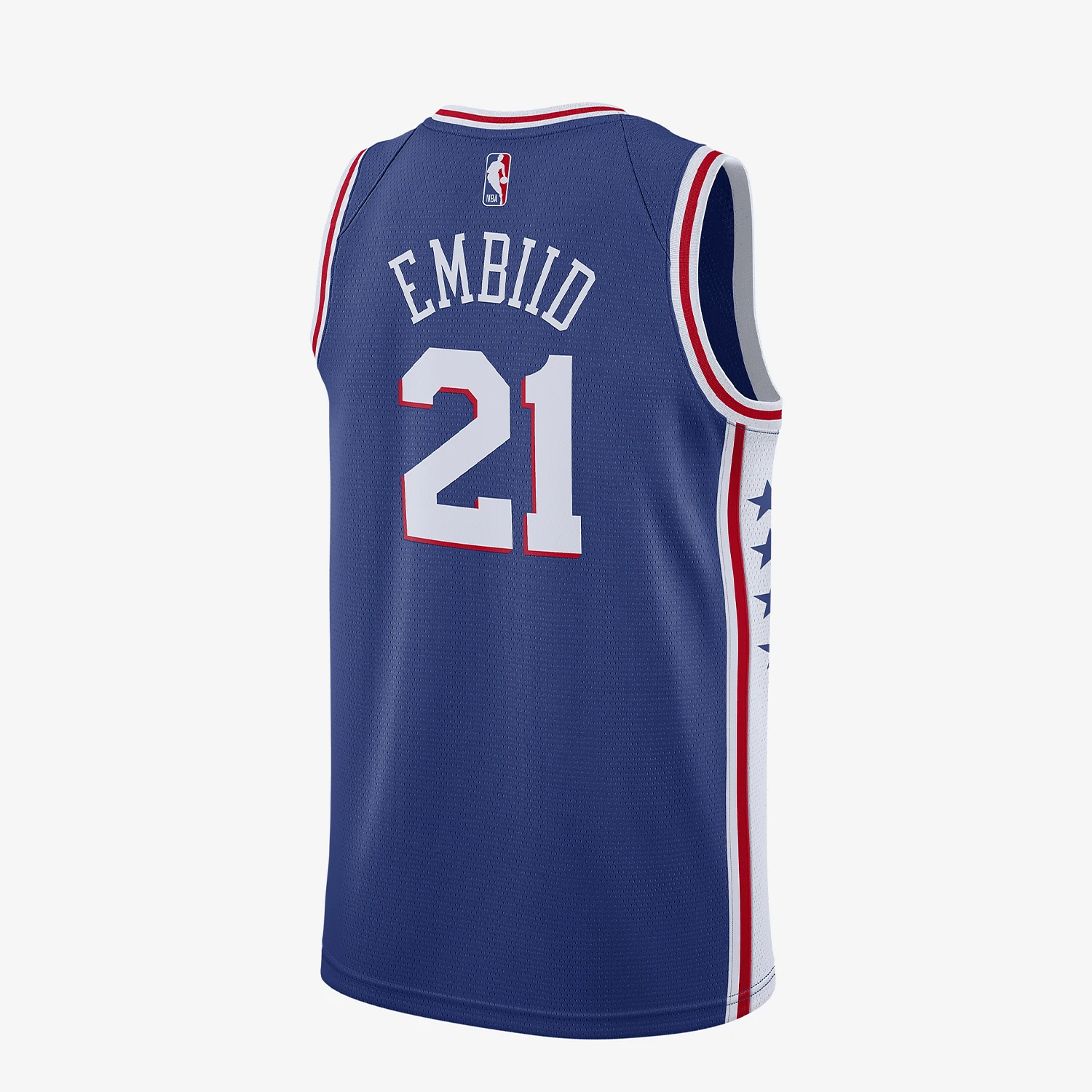 Nike Authentic Philadelphia 76ers Team NIKE NBA SW Men's Jersey New Season CW3678-495