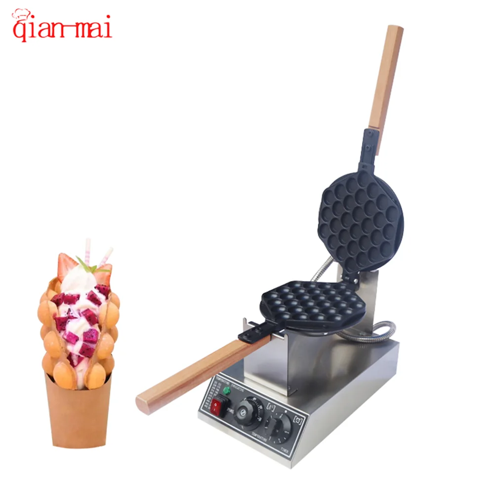 Electric crispy Chicken rolls machine, ice cream Chicken rolls, simple operation, controllable time and temperature, waffle mach