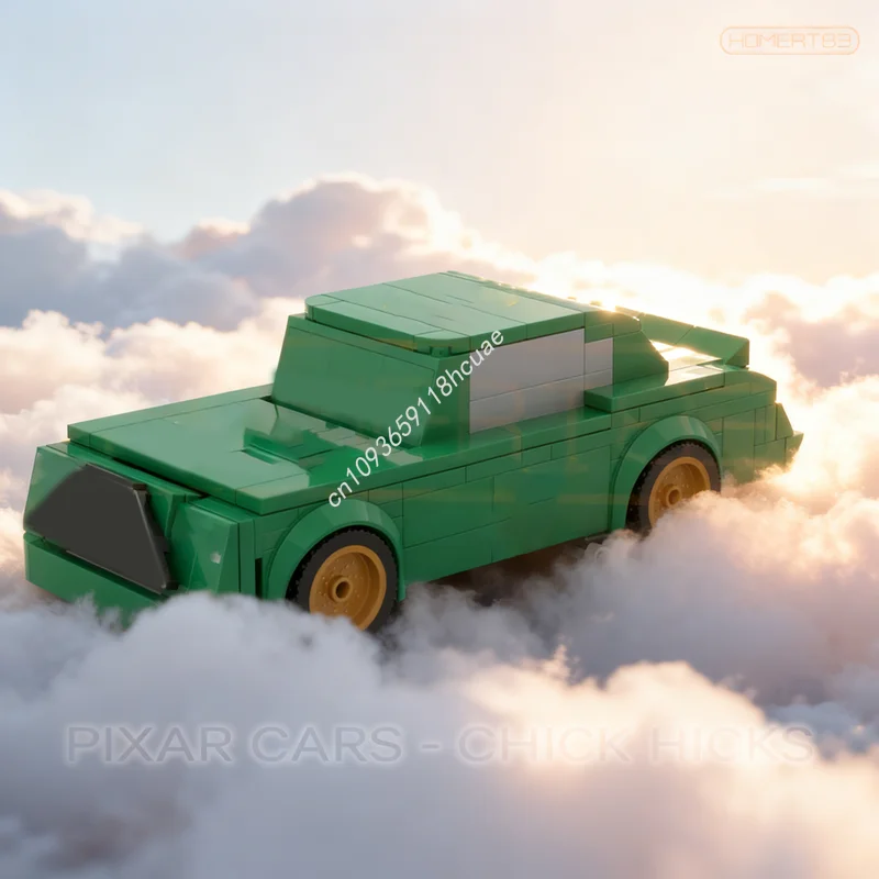 

181pcs MOC Chicks Hicks Shyster Cremlin Buick Regal City Champions Model Building Christmas Gifts Blocks Construction Toys Brick