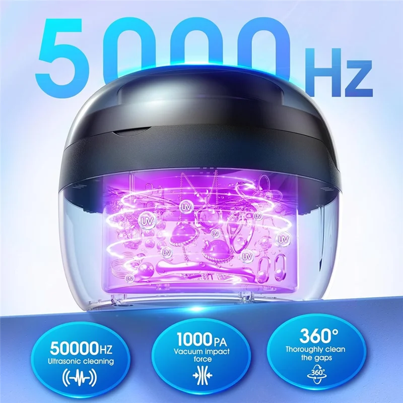 

Ультразвуковой фиксатор VELIF-250ML AI, цифровой очиститель 50 кГц для зубных протезов с 4 режимами американской вилки