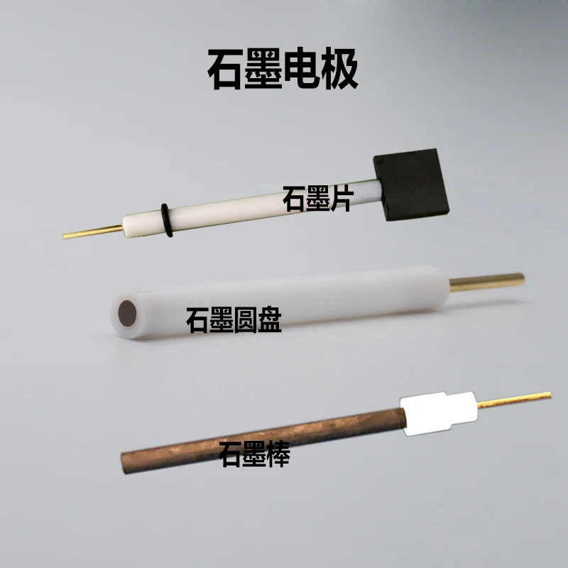 Graphite sheet electrode Auxiliary electrode Platinum sheet electrode Platinum electrode holder