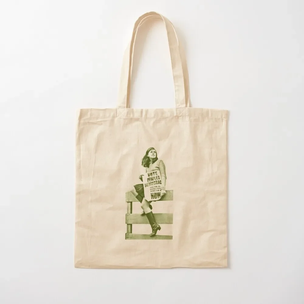 

Bernadette Devlin / Retro Irish Fanart Tote Bag Lady bag Shopper Bag