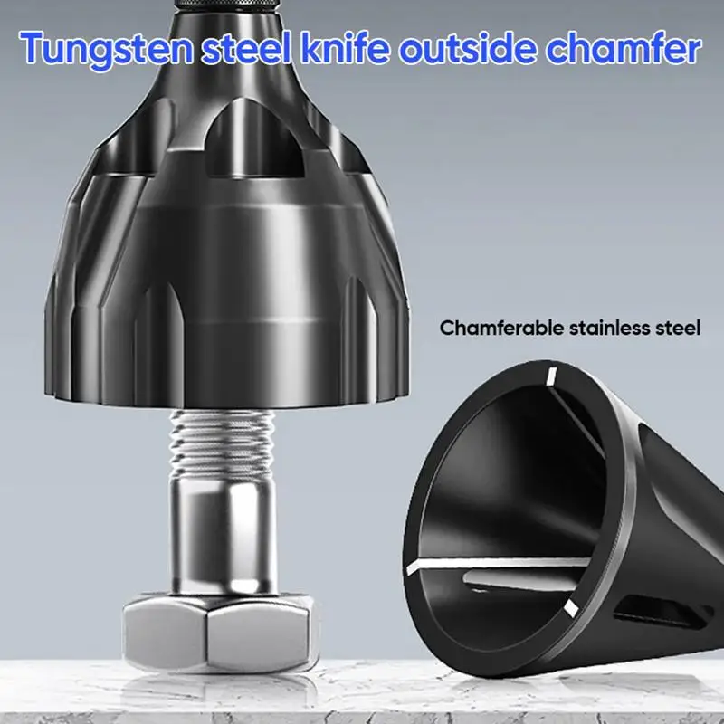 Sbavatura smussatura punta da trapano rimuovere fresa punta da trapano strumento ad alta durezza rimuovere gli strumenti di riparazione della sbavatura per rame ottone alluminio