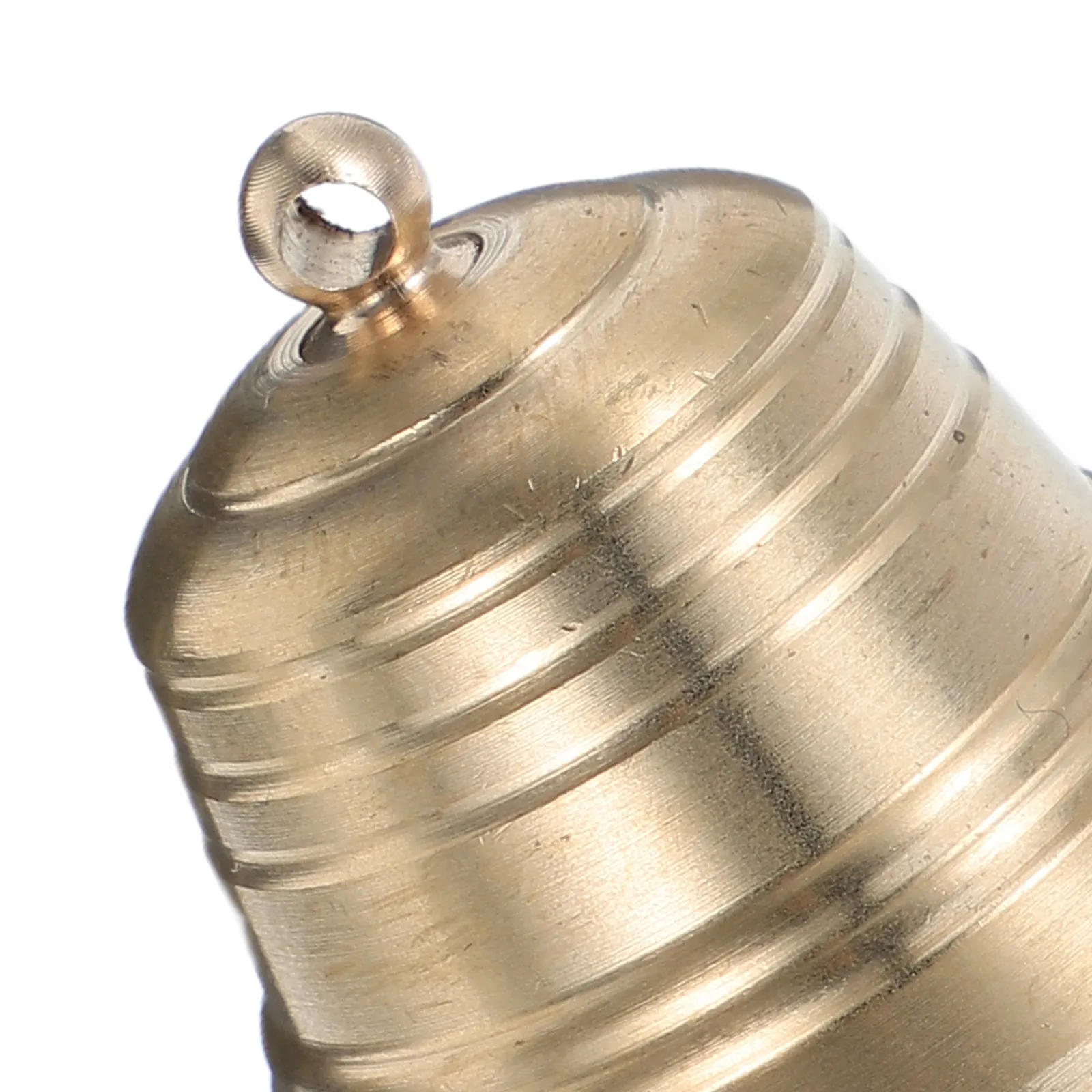 2Pcs Vintage Copper Bells Elegant Retro Design Hanging Bell Ornaments for Wind Chimes Door Knob Decor Home Office Decor Craft