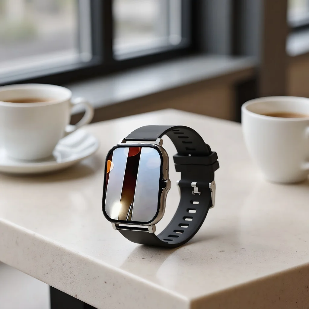 GPS Fitness Smartwatch, Full Touch Screen with Bluetooth Calls, for Men Women Sports and Health Tracking