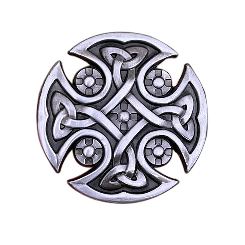 

Kelt knot cross belt buckle Western style