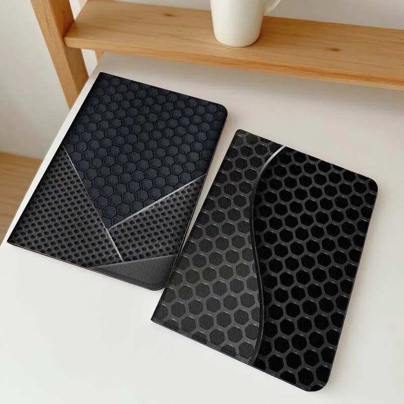 

Hexagon Pattern Cool Design Gift For Samsung Galaxy Tab A7 A A8 A9 A11 S6 S11 10.1 10.4 10.5 Inch Lite PLus Soft Tablet Case