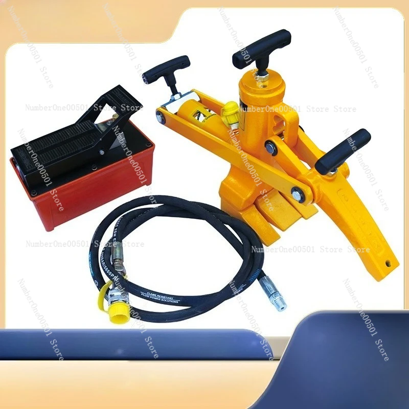 Forklift Construction Truck Tire Press Tire Picker Hydraulic Tire Stripper Repair Tool