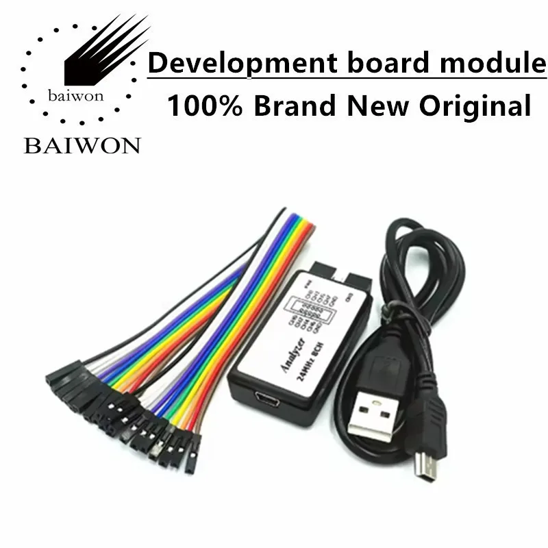 وحدة تحكم دقيقة لمحلل منطق USB لعينات ARM FPGA Debugger 24M و8 قنوات