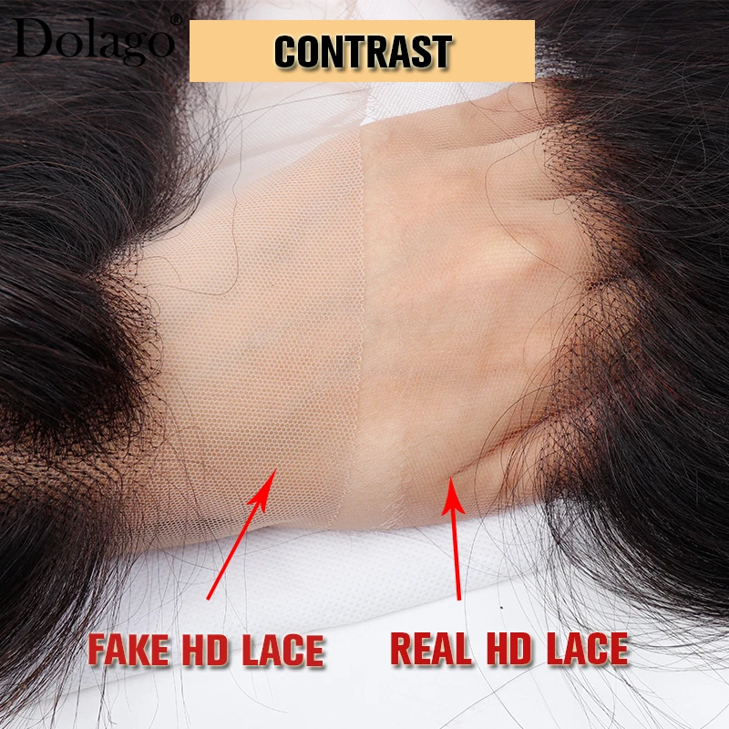 HD Lace Kinky Straight Closure 13x6 Transparent Lace Frontal Closure Invisible HD Melt Skins Pre Plucked 6x6 Human Virgin Hair