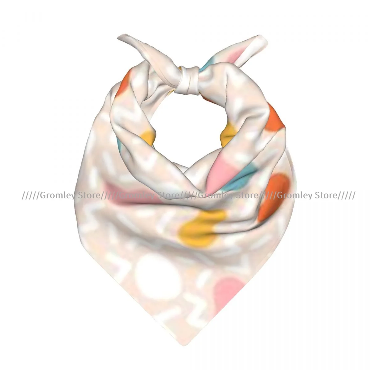

Colorful Geometric Hipster Memphis Square Bandana Outdoor Sports Headwear Scarf