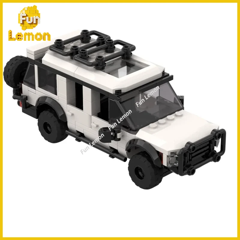 4WD All‑Terrain SUV MOC Building Blocks Off‑Road Adventure Vehicle DIY Assembly Brick Desktop Showcase Model