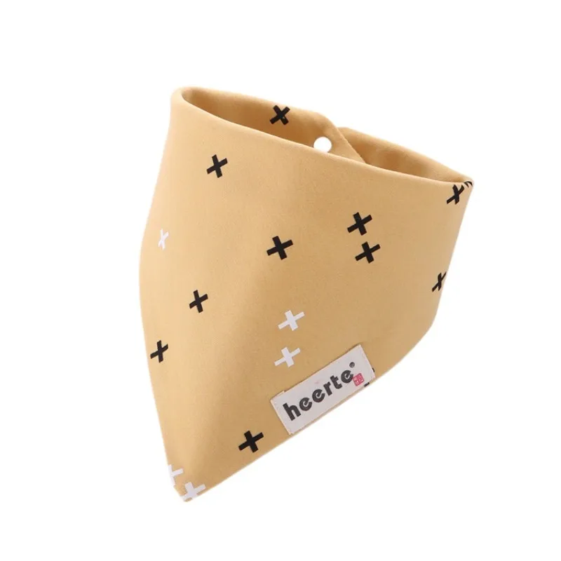 وشاح مثلث للأطفال مريلة قطنية وشاح لعاب مزدوج مريلة النسخة الكورية وشاح مثلث ناعم مريلة متعددة الألوان #6