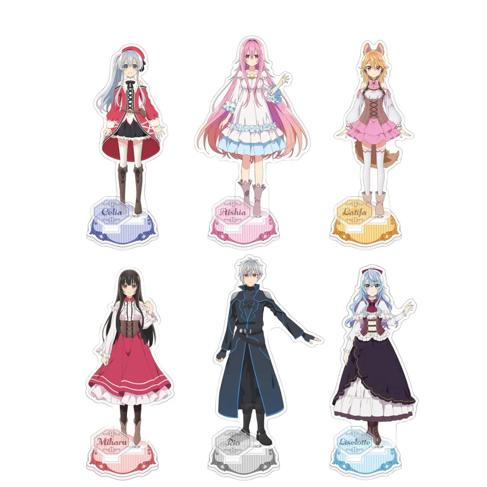 Anime Store Seirei Gensouki Rio Celia Claire Aishia Latifa Miharu Ayase Liselotte Cretia Double insertion Acrylic Stand Gifts
