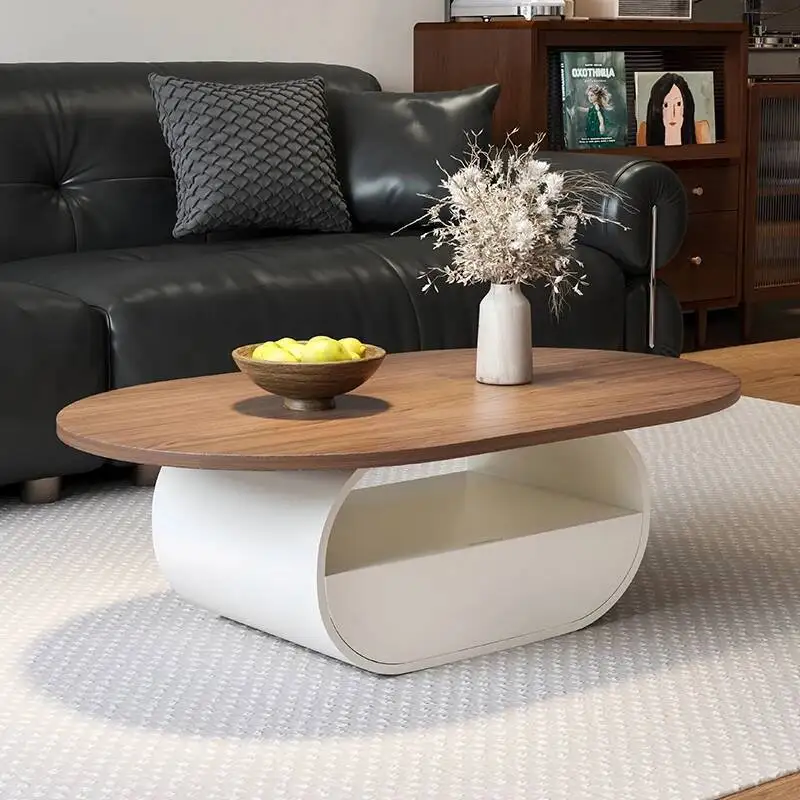 طاولات القهوة الجمالية الفاخرة تصميم تخزين طاولة القهوة الحديثة الاسكندنافية بسيطة فريدة من نوعها أثاث غرفة المعيشة ميسا دي سنترو #2
