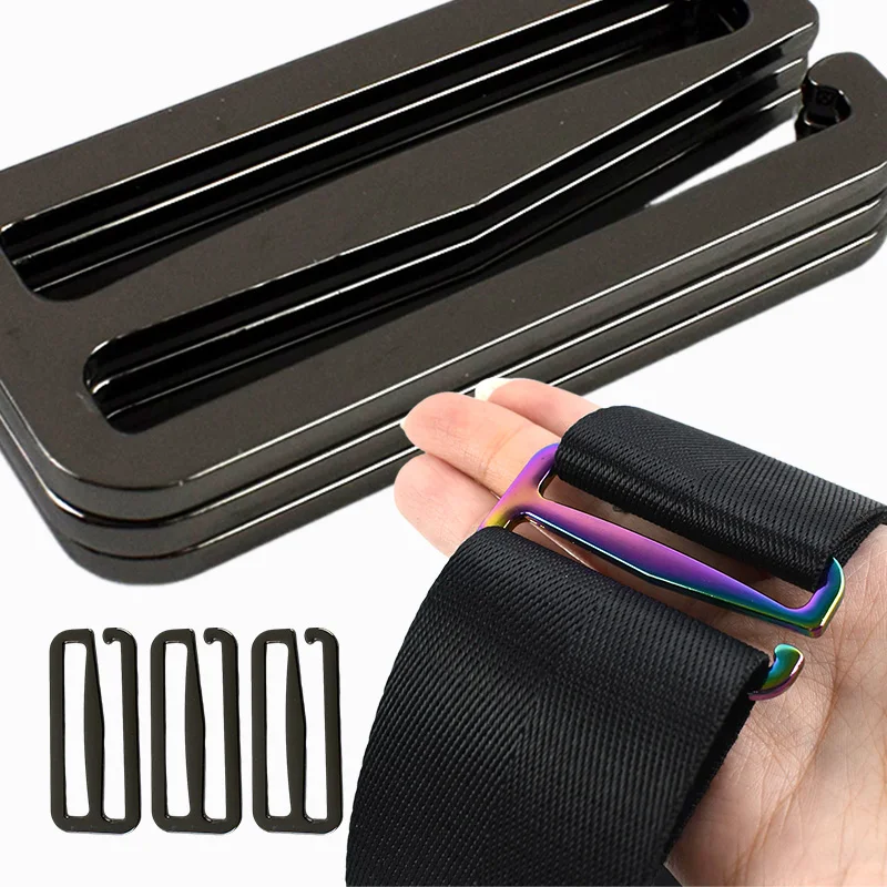 

10/30Pcs 20-50mm Metal Buckles G Hook Bag Strap Adjust Replace Buckle Pet Collar Tri-Glide Slider Clasp Accessories for Handbags