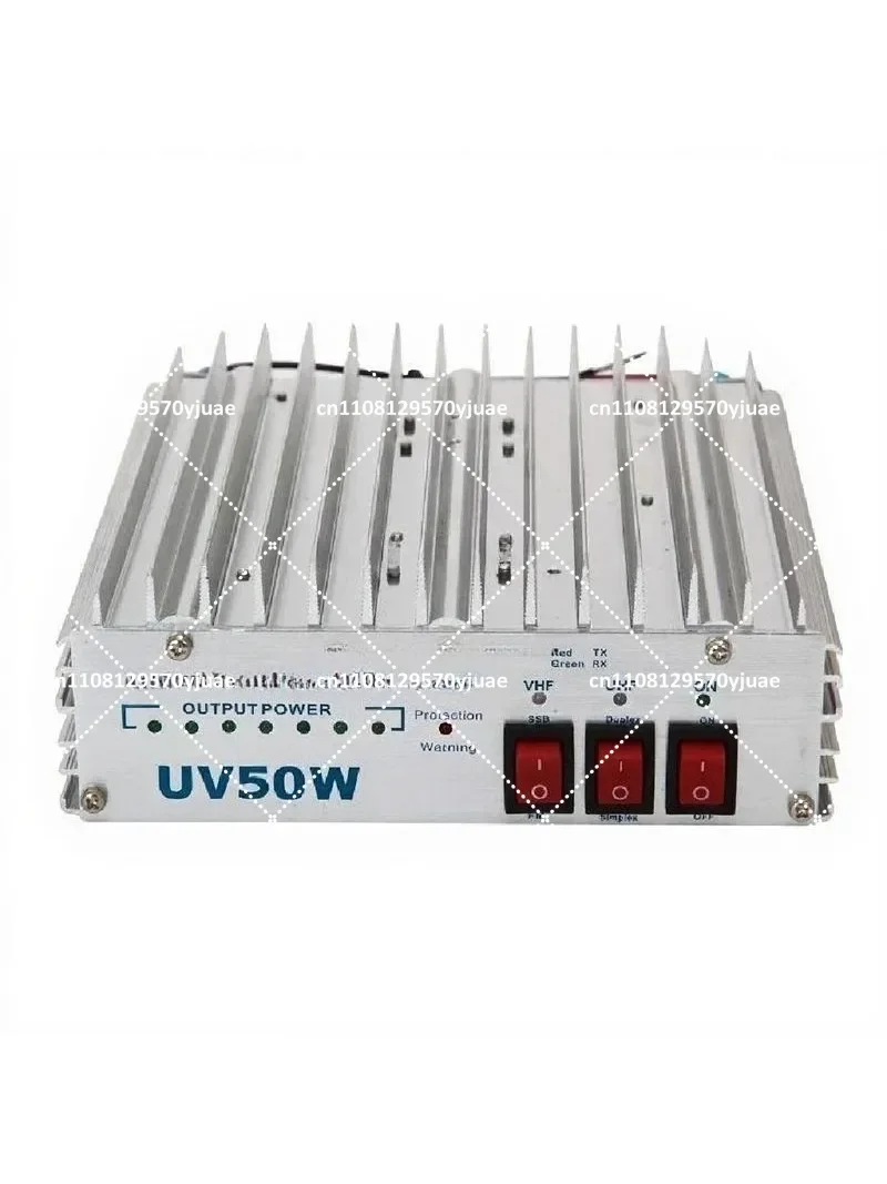BJ-UV50W Full Mode Unilateral UV Dual Stage Power Amplifier 30km Range for Walkie Talkie Communication Equipment